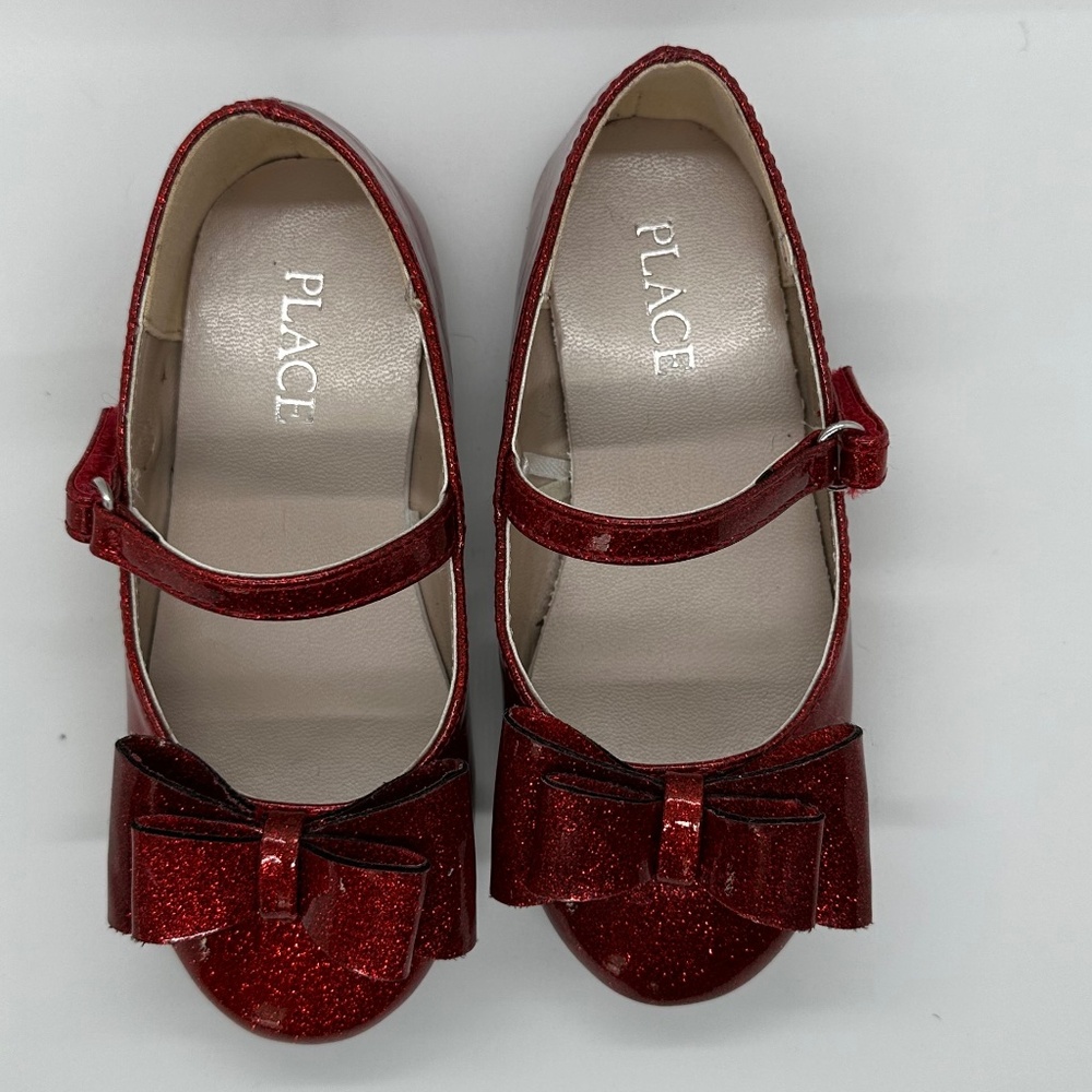 Girls Shoes| Size 9| Toddler| Red - Picture 6 of 12